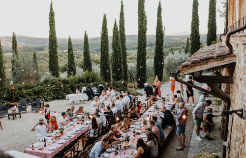 Pizza party, Casa Cornacchi